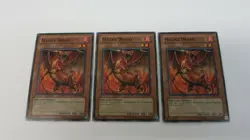3x UNLIMITED EDITION MAGNA DRAGO PLAYSET 5DS1-EN013 COMMON YUGIOH UNPLAYED - Image 1