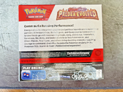 Pokemon Scarlet & Violet - Paldea Evolved - Booster Box - Sealed NEW - 36 packs - Image 2