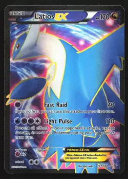 Latios EX (Full Art) Holo 101/108 XY - Roaring Skies Ultra Rare Pokemon Card - Image 1