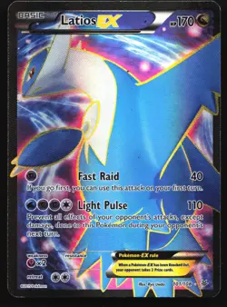 Latios EX (Full Art) 101/108 XY - Roaring Skies Ultra Rare Pokemon Card - Image 1