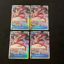 4x Playset ST17-004 Boa Hancock SR One Piece TCG ST17 Starter Deck English - Image 1