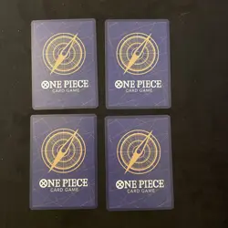 4x Playset ST17-004 Boa Hancock SR One Piece TCG ST17 Starter Deck English - Image 2