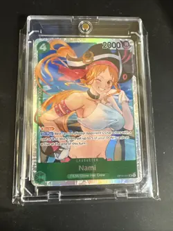 Nami OP14-031 (SR) The Azure Sea’s Seven One Piece TCG English Super Rare - Image 1