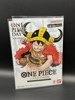 ONE PIECE Premium Card Collection ONE PIECE DAY 25 Japanese Luffy P-110 2025 - Image 1