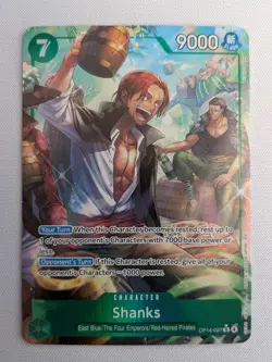 Shanks (Alternate Art) OP14-027 The Azure Sea's Seven Foil - Image 1
