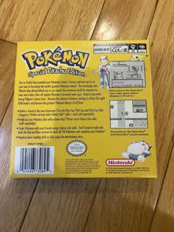 Pokemon Yellow Version Game Boy First Print 1999 VG+ Condition CIB - Image 3