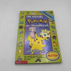 The Official Pokemon Handbook Collectors first Edition 1999. No poster - Image 1