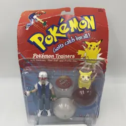 New Rare 1999 Ash and Pikachu #25 - Pokemon action figure - Image 1