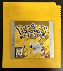 Pokemon: Yellow Version Nintendo Game Boy Color, 1999, Special Pikachu Edition - Image 1