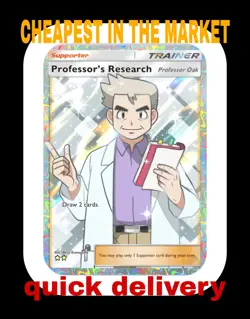 Professor's research - pokemon tcg pocket - 2 star card Deluxe EX Pack - ENGLISH - Image 1