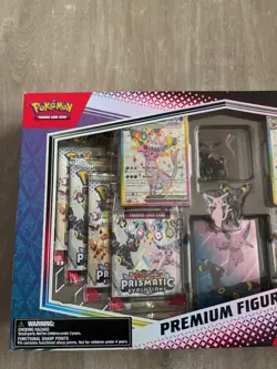 Pokemon TCG Prismatic Evolutions Premium Figure Collection | New Sealed ☑ - Image 2
