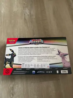 Pokemon TCG Prismatic Evolutions Premium Figure Collection | New Sealed ☑ - Image 4