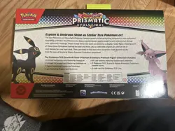 Pokemon TCG SV8.5 Prismatic Evolutions Premium Figure Collection Box Sealed New - Image 2