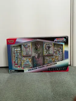 Pokemon TCG Prismatic Evolutions Premium Figure Collection Brand New/Sealed - Image 1