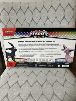 Pokemon TCG SV8.5 Prismatic Evolutions Premium Figure Collection Box Sealed New - Image 2