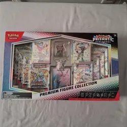 Pokemon TCG Prismatic Evolutions Premium Figure Collection Sealed New - Image 1