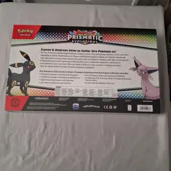 Pokemon TCG Prismatic Evolutions Premium Figure Collection Sealed New - Image 2