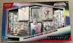 Pokemon TCG Prismatic Evolutions Premium Figure Collection Sealed New - Image 1