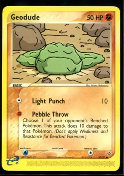 Geodude Common - ex Dragon 55/97 2003 NM Pokemon - Image 1