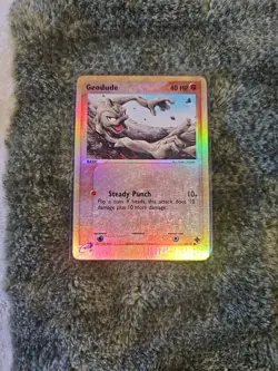Pokemon Card - Geodude Dragon 56/97 Common Reverse Holo - Image 1
