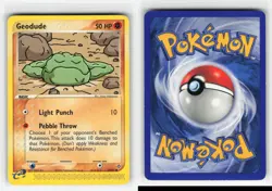 GEODUDE 55/97 EX DRAGON POKEMON TCG MP - Image 3