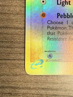 Geodude 55/97 LP Reverse Holo EX Dragon Pokemon Card Vintage 2003 - Image 3