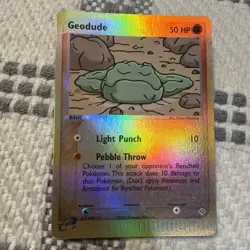 Pokemon Card - Geodude Dragon 55/97 Common Reverse Holo - Image 1
