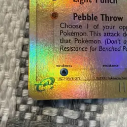 Pokemon Card - Geodude Dragon 55/97 Common Reverse Holo - Image 5