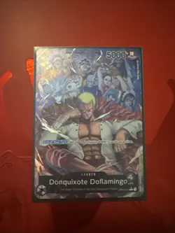 One Piece TCG - Donquixote Doflamingo (Alt Art) LEADER [OP04-019] - NM - ENGLISH - Image 1