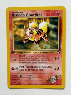 Pokemon Cards Gym Heroes 1st Edition -2000 - Rare - Holo - Nr Mint - You Choose - Image 5
