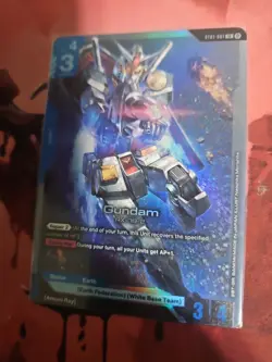 Gundam RX-78-2 Gundam Card Game Beta ST01-001 - Image 1