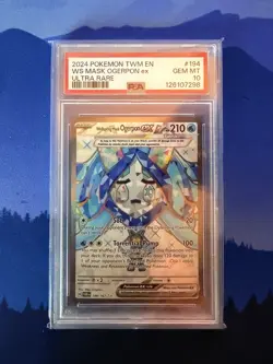 Wellspring Mask Ogerpon ex 194/167 Sv06: Twilight Masquerade Holo - Image 1