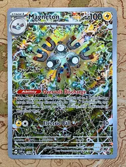Pokemon Card TCG - Magneton SVP 159 Black Star Promo Surging Sparks Near Mint - Image 2