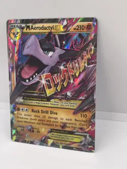 Mega M Aerodactyl EX XY98 XY Holo Pokemon Card Promo - Image 3