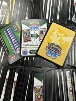 2500+ Pokemon Unused TCG Online Code Cards BULK LOT Live Codes - Image 1