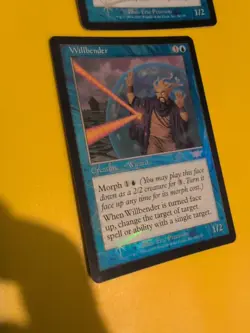 Willbender x2 Wizard Magic the Gathering 2 Card. Legions. Old Vintage FOIL - Image 2