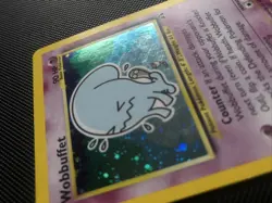 Wobbuffet 16/75 Neo Discovery Set Pokemon Trading Card TCG Rare Holo 2001 LP - Image 4