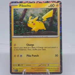 Pikachu 2025 Mcdonald's McDonalds Happy Meal Pokemon Promo Card Holo 02/15 ✨ - Image 1