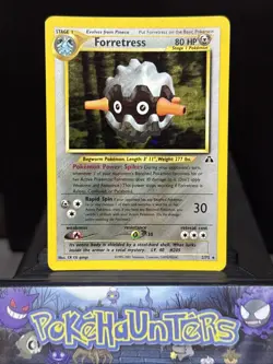 Pokemon Card Forretress 2/75 Holo Rare WOTC Neo Discovery Light Play - Image 1