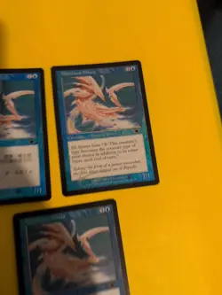 Mistform Sliver x3 1 is foreign. MTG 3 Card. Legions. Old Vintage FOIL - Image 1