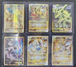 Fan Favorite Gold Pokemon 6 Card Lot. Pack Fresh. Great Condition. - Image 1