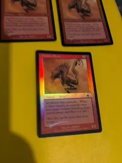 Hunter Sliver X3Magic the Gathering 3 Card. Legions. Old Vintage FOIL - Image 1