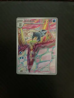 Arctibax 209/193 Paldea Evolved Illustration Rare Pokemon TCG Card NM - Image 1