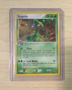 Sceptile 4/17 Pop Series 1 Holo Rare Pokemon Card - NM - Image 1