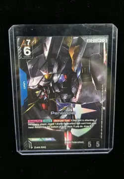 Gundam Card Game Penelope LR+ ST08-006 Alt Art Legend Rare Free Ship - Image 1
