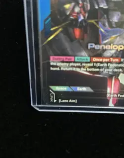 Gundam Card Game Penelope LR+ ST08-006 Alt Art Legend Rare Free Ship - Image 4