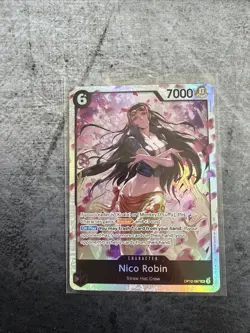 Nico Robin OP12-087 Legacy of the Master Super Rare Foil - Image 1