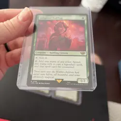 SET OF 3-Delighted Halfling (Extended Art) Universes LOTR MTG - Image 2