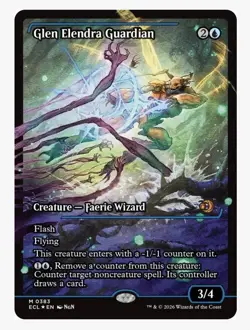 Glen Elendra Guardian (0383) (Showcase) Lorwyn Eclipsed Foil - Image 1