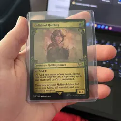 Delighted Halfling (Showcase Scrolls) Universes Beyond: the Lord of the... - Image 1